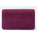 The Ailano Purple Leather Handbag