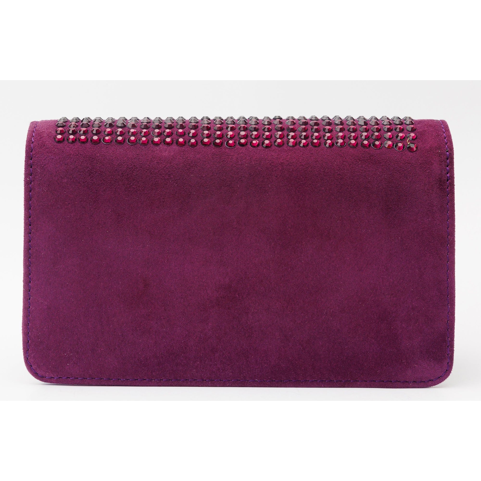 The Ailano Purple Leather Handbag