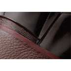 The Everest Burgundy & Burneshed Leather Cap Toe Dress Loafer Men Shoe