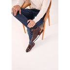 The Empire Burgundy Leather Men Sneaker
