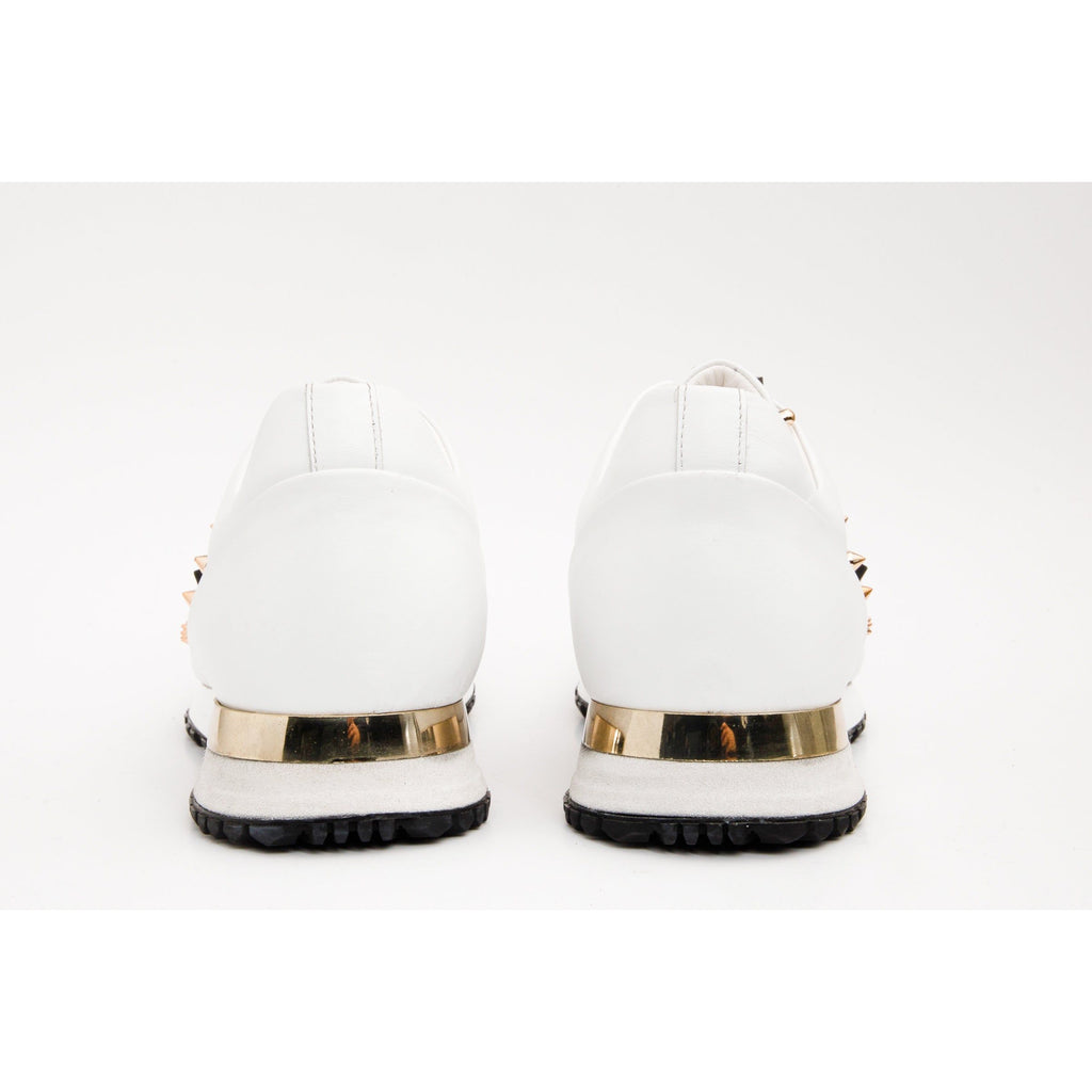 The Infanta White Spike Leather Men Sneaker Limited Edition