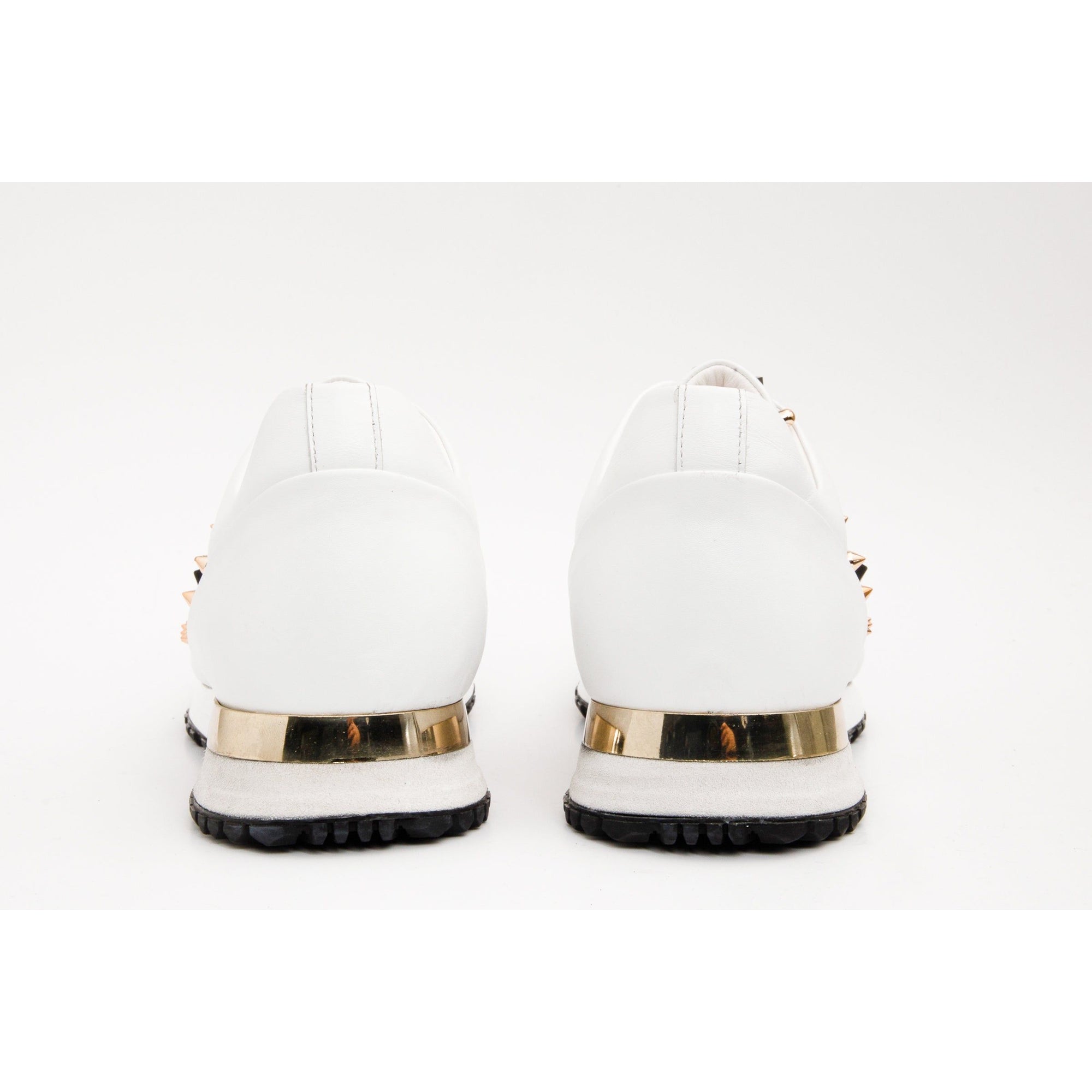 The Infanta White Spike Leather Men Sneaker Limited Edition