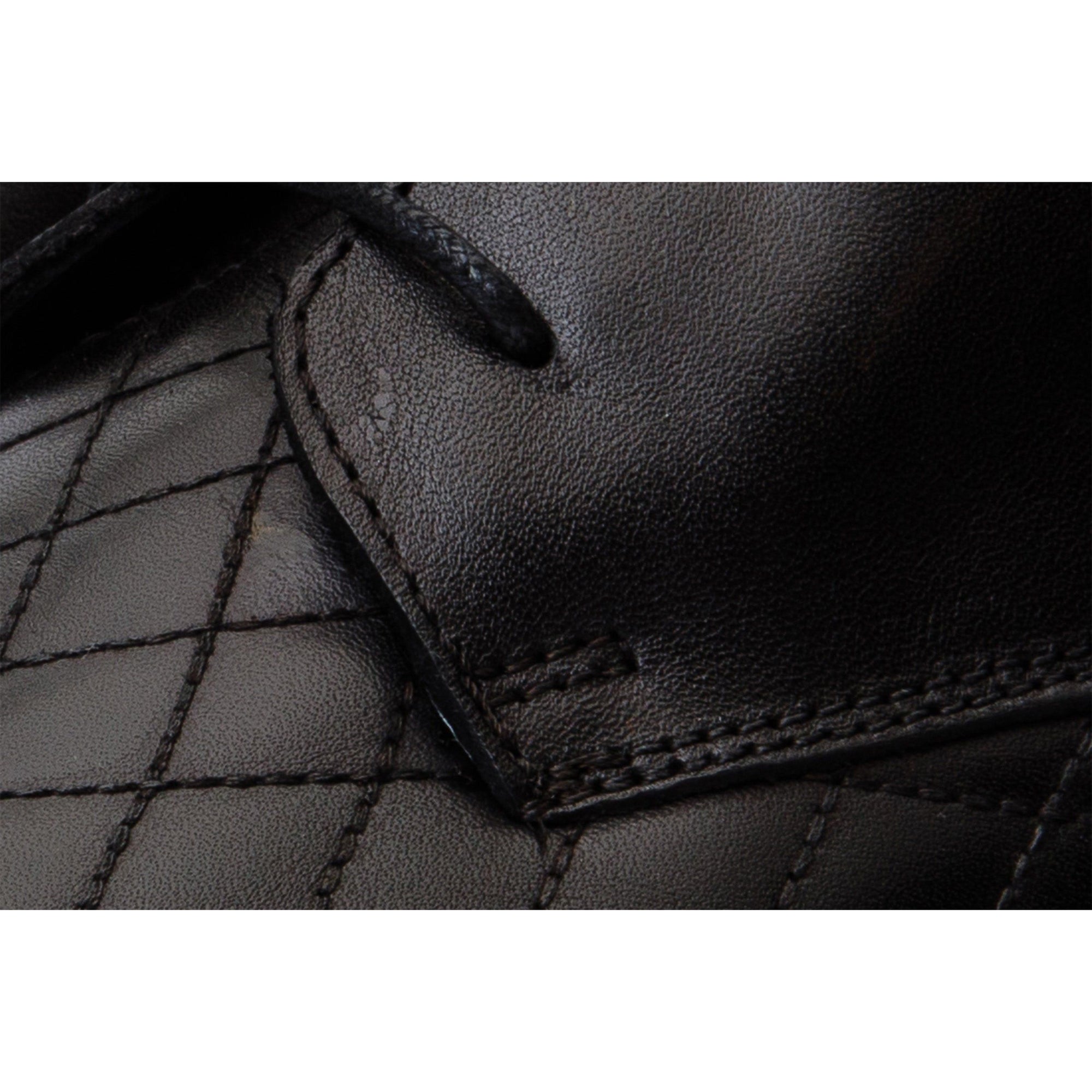 The Zeus Black Leather Lace-Up Men Boot with a Zipper