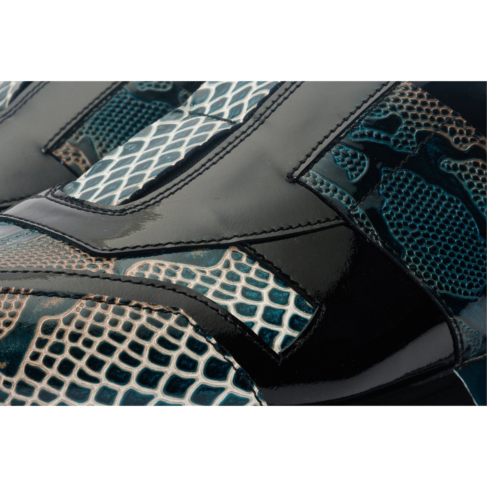 The Milano Snk Green Leather Men Sneaker