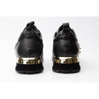 Vinci The Infanta Black Spike Leather Women Sneaker Limited Edition