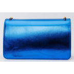 The Caris Sax Blue Leather Handbag