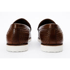 The Sperry Tan Leather Tassel Loafer Men Shoe