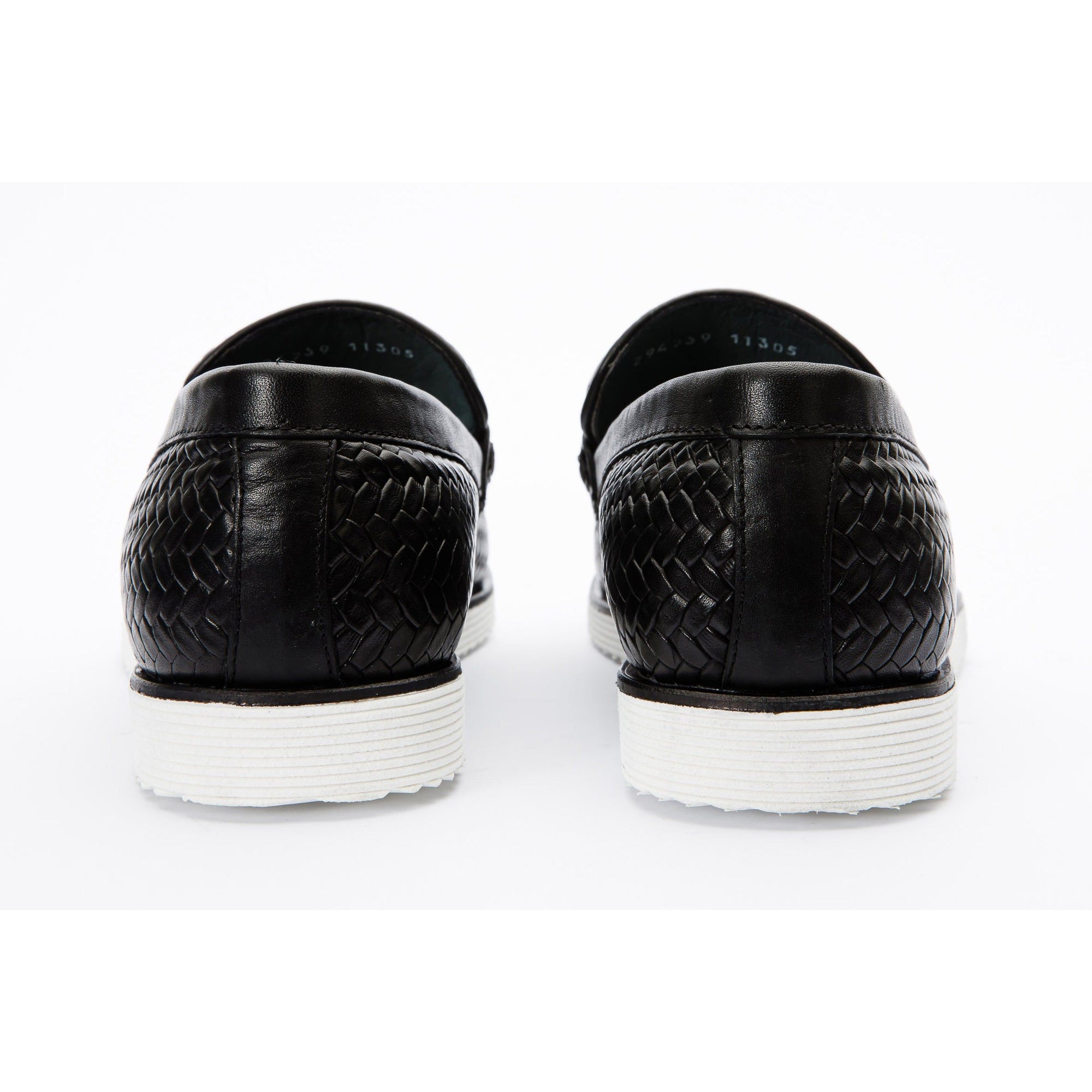 The Sperry Black Leather Tassel Loafer Men Shoe