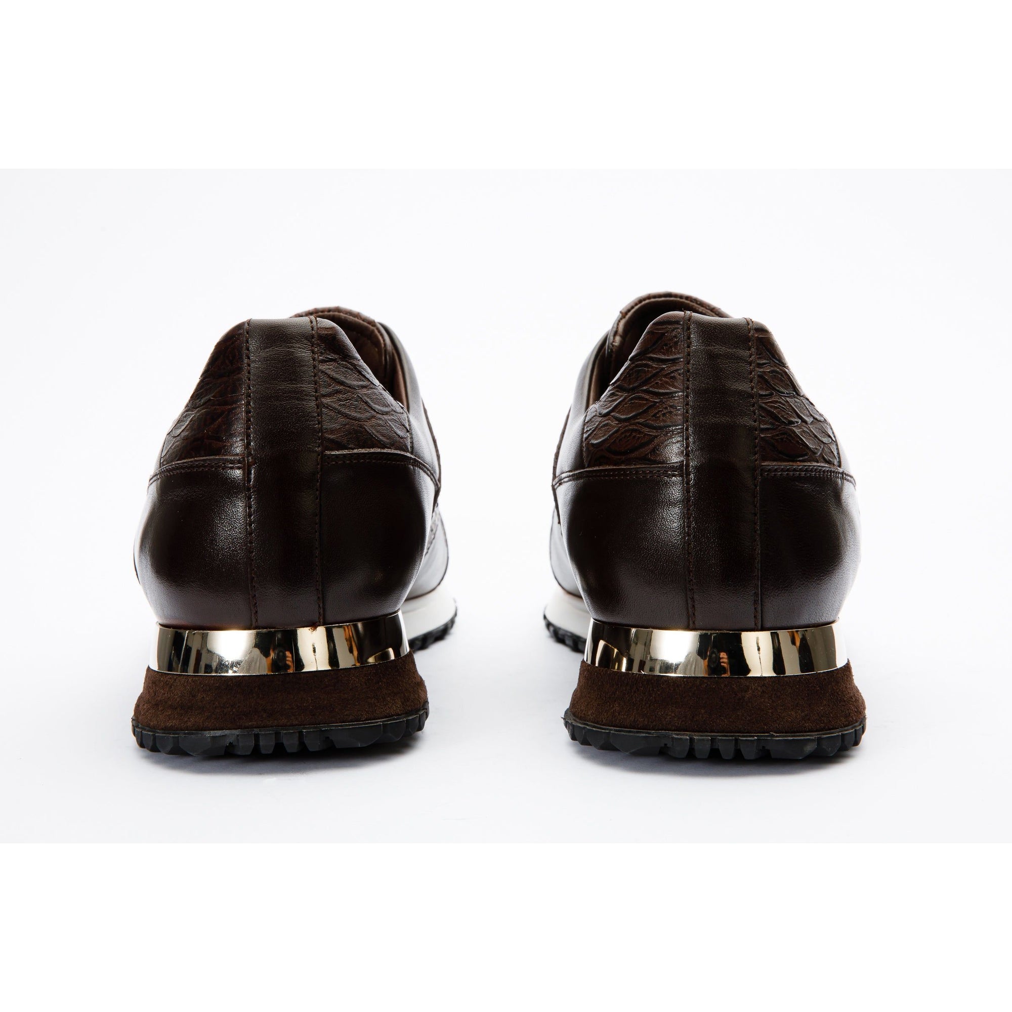 The Mugla Brown Snk Leather Men Sneaker Final Sale!