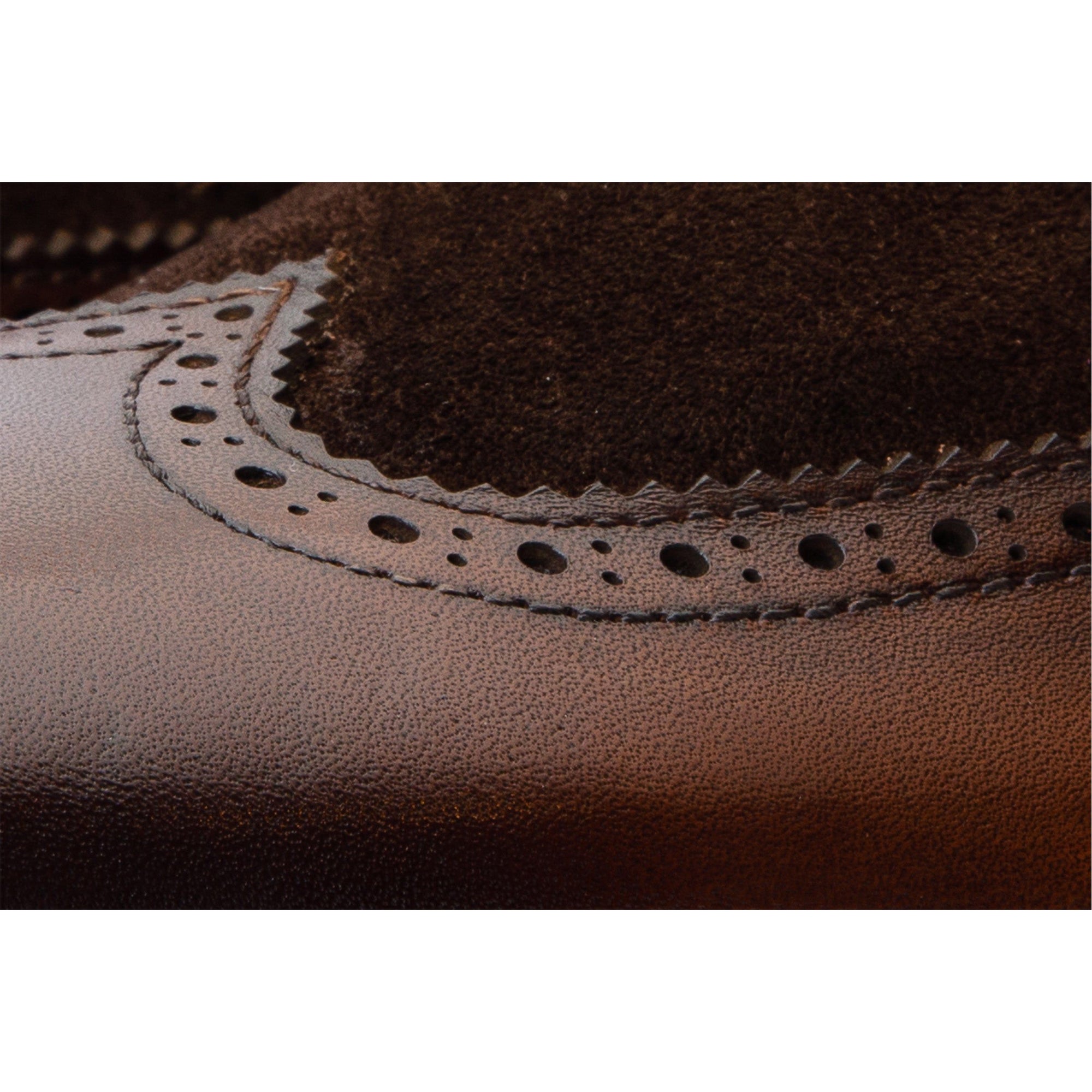 The Albus Brown Leather & Suede Double Strap Monk Brogue Men Boot