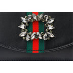 The Afega Black Leather Handbag