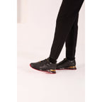 The Marseille Black Leather Men Sneaker