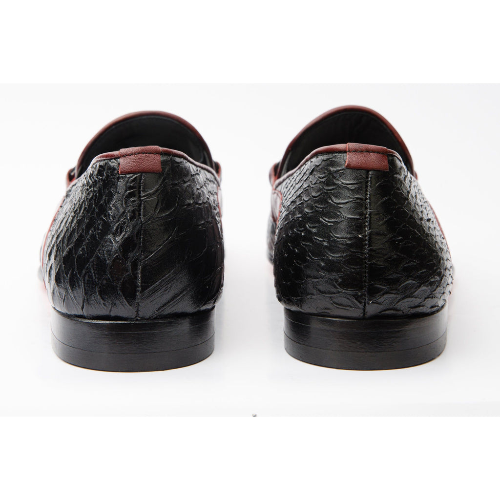 The Milano Black Shoe Bit Loafer Men  Shoe Final Sale!