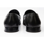 The Acerra Black Leather Loafer Men Shoe Final Sale!