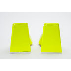 The Butterfly Block Heel Neon Yellow Patent Leather Sandal Final Sale!