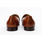 The Monaco Tan Leather Men Shoe Bit Loafer
