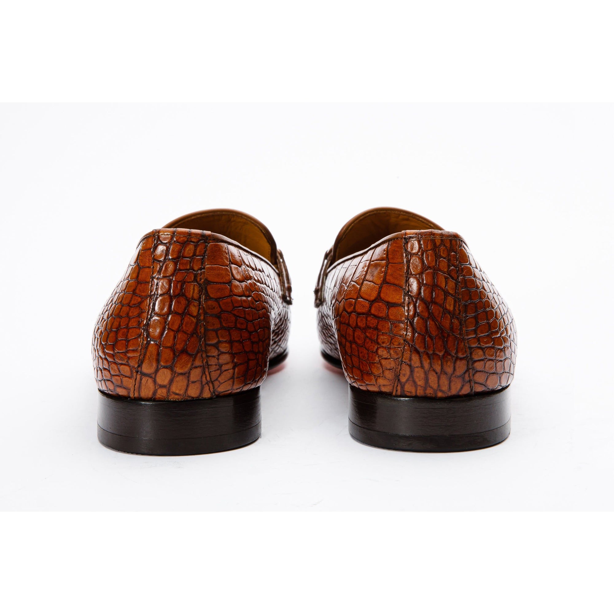The Monaco Tan Leather Men Shoe Bit Loafer