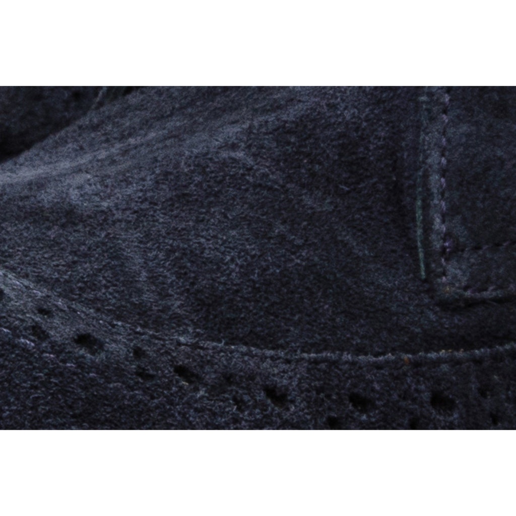 The Kagan Navy Blue Wingtip Chukka Men Sneaker Boot