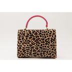 The Olbia Leopard Leather Handbag