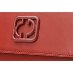 The Maneadero Dark Red Leather Handbag