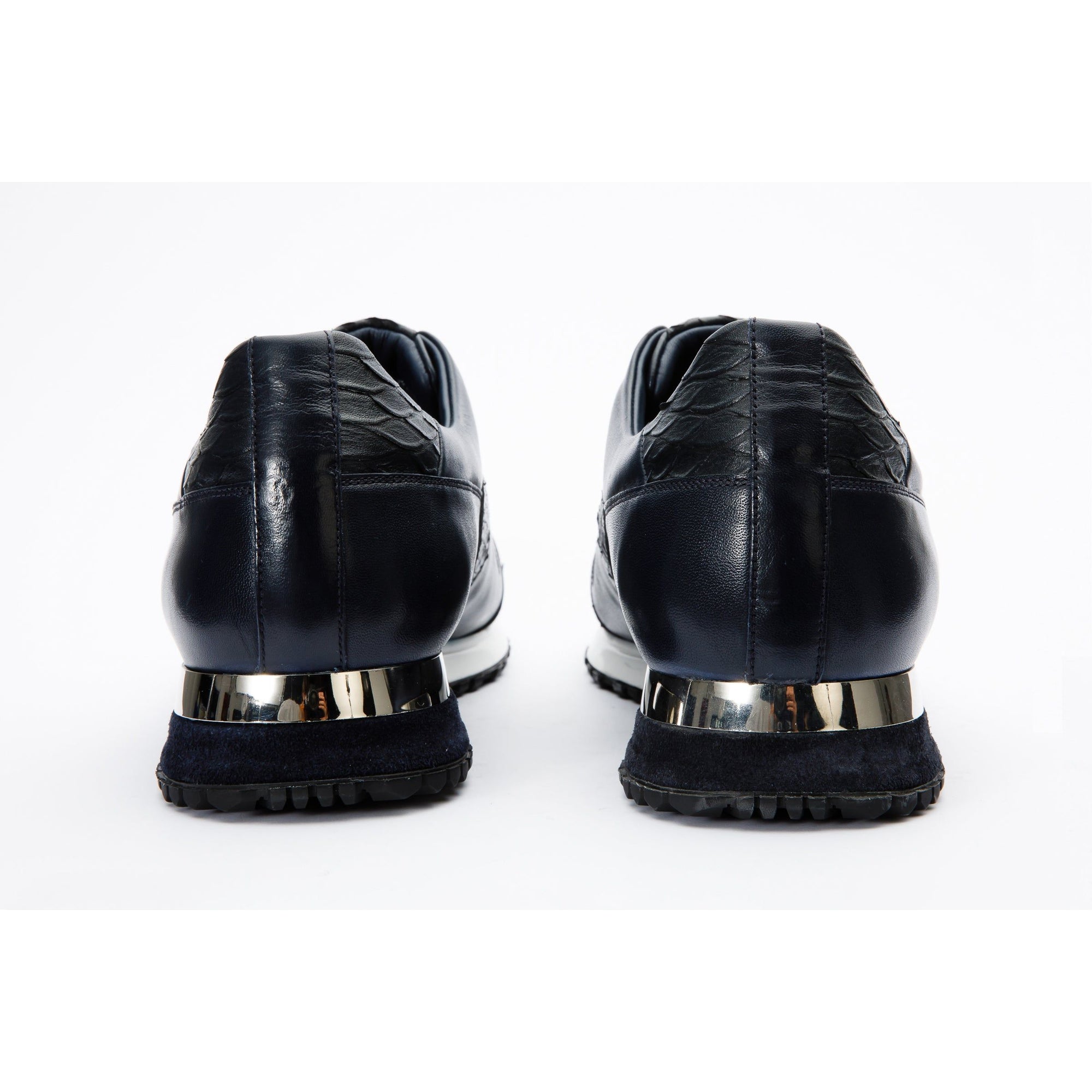 The Mugla Navy Snk Leather Men Sneaker Final Sale!