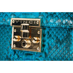 The Queen Turquoise Leather Handbag