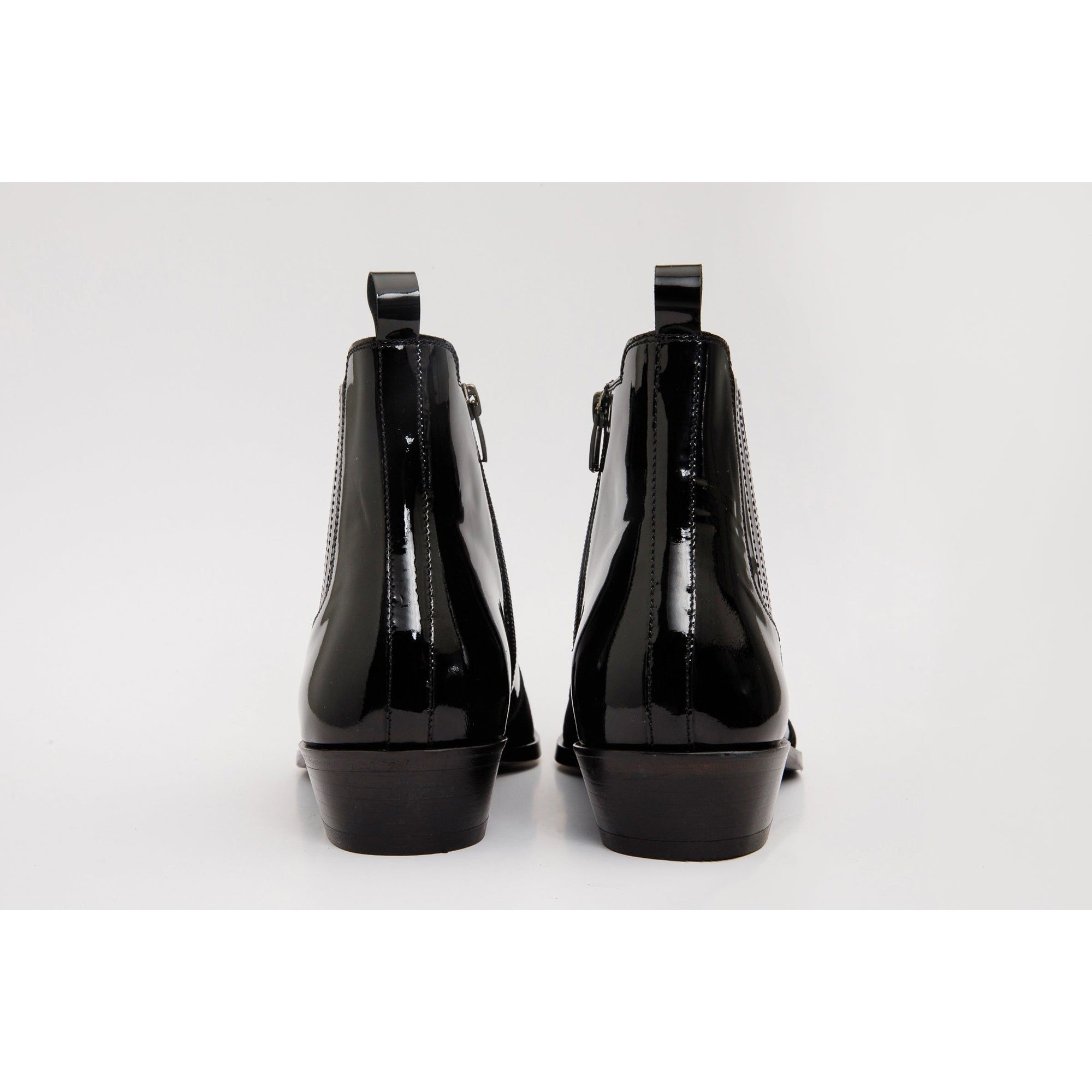 The Sorhag Black Suede Leather Dress Men Boot