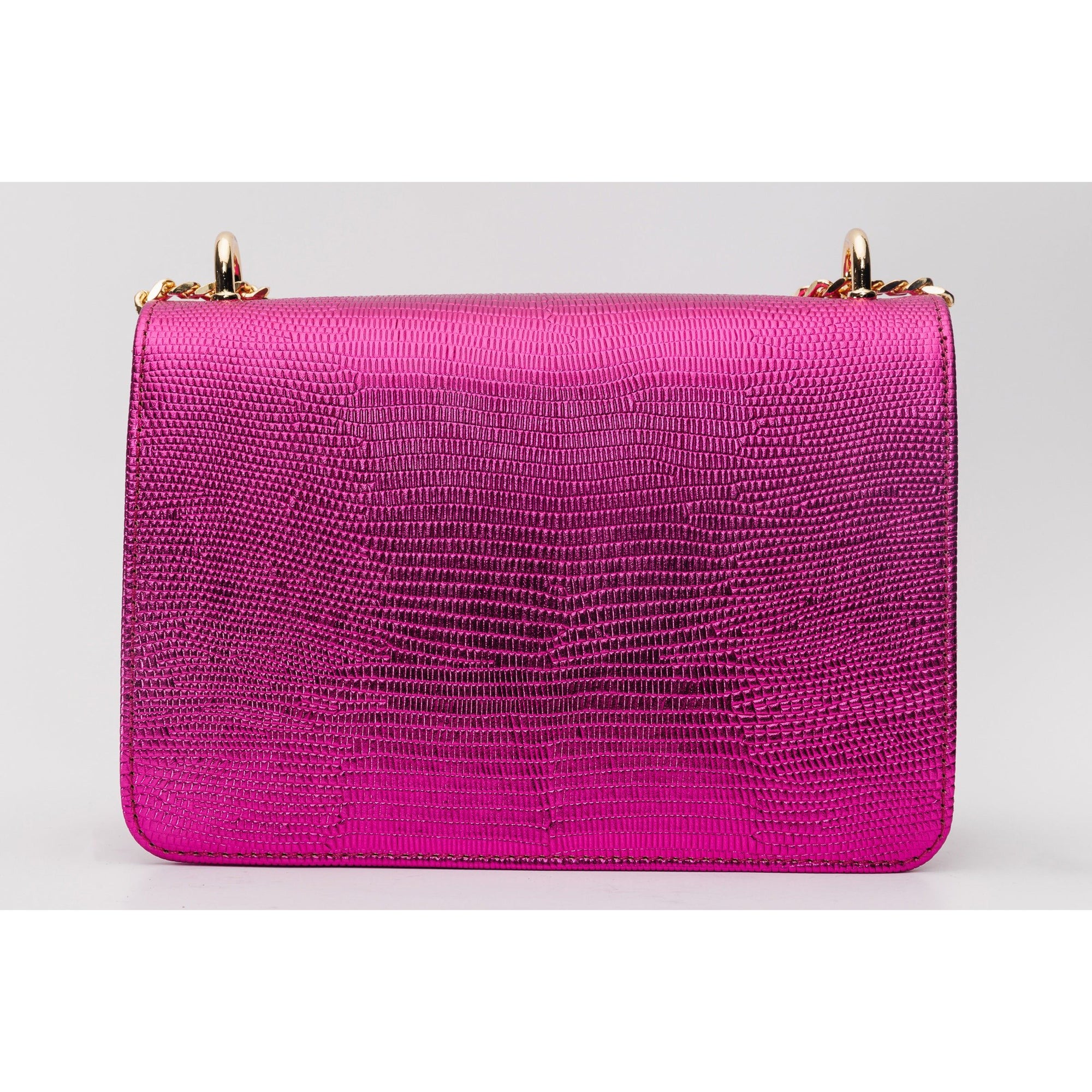 The Maple Fuchsia Leather Handbag