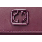 The Maneadero Purple Leather Handbag