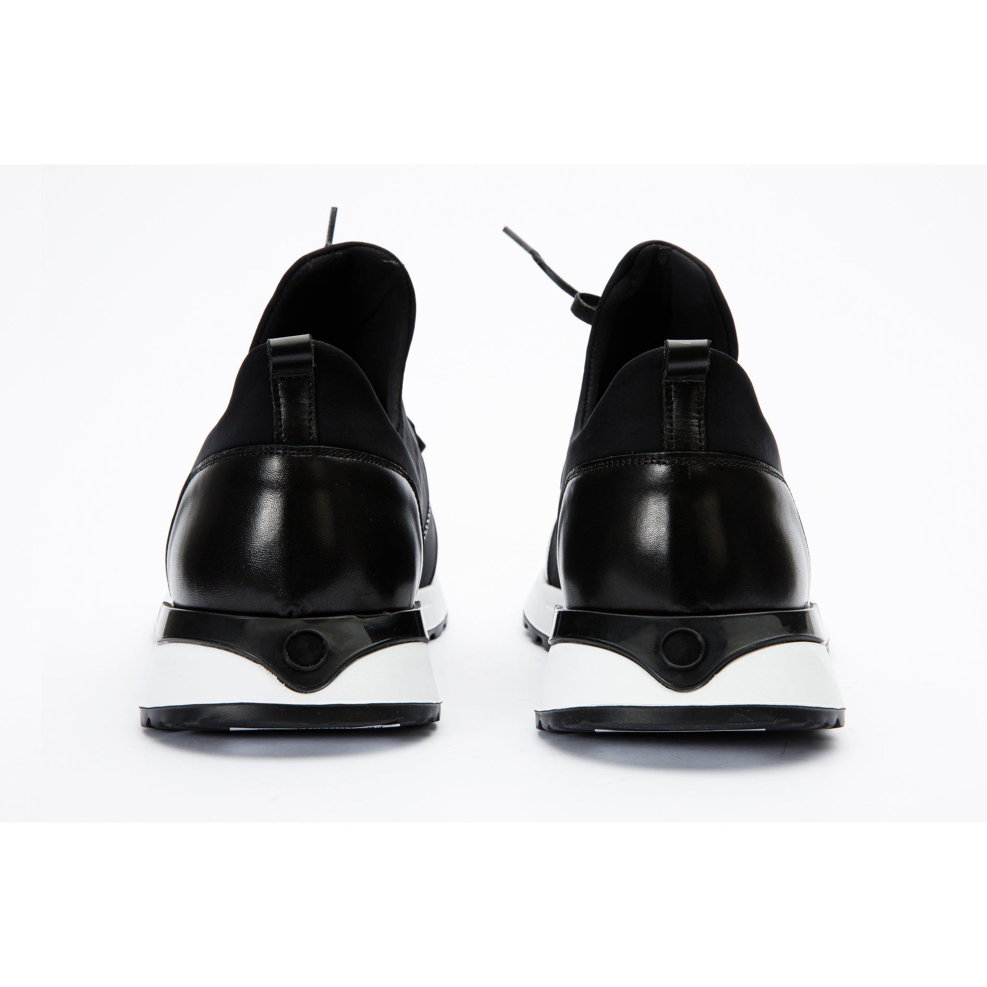 The Nebreska Black Leather Men Sneaker Final Sale!