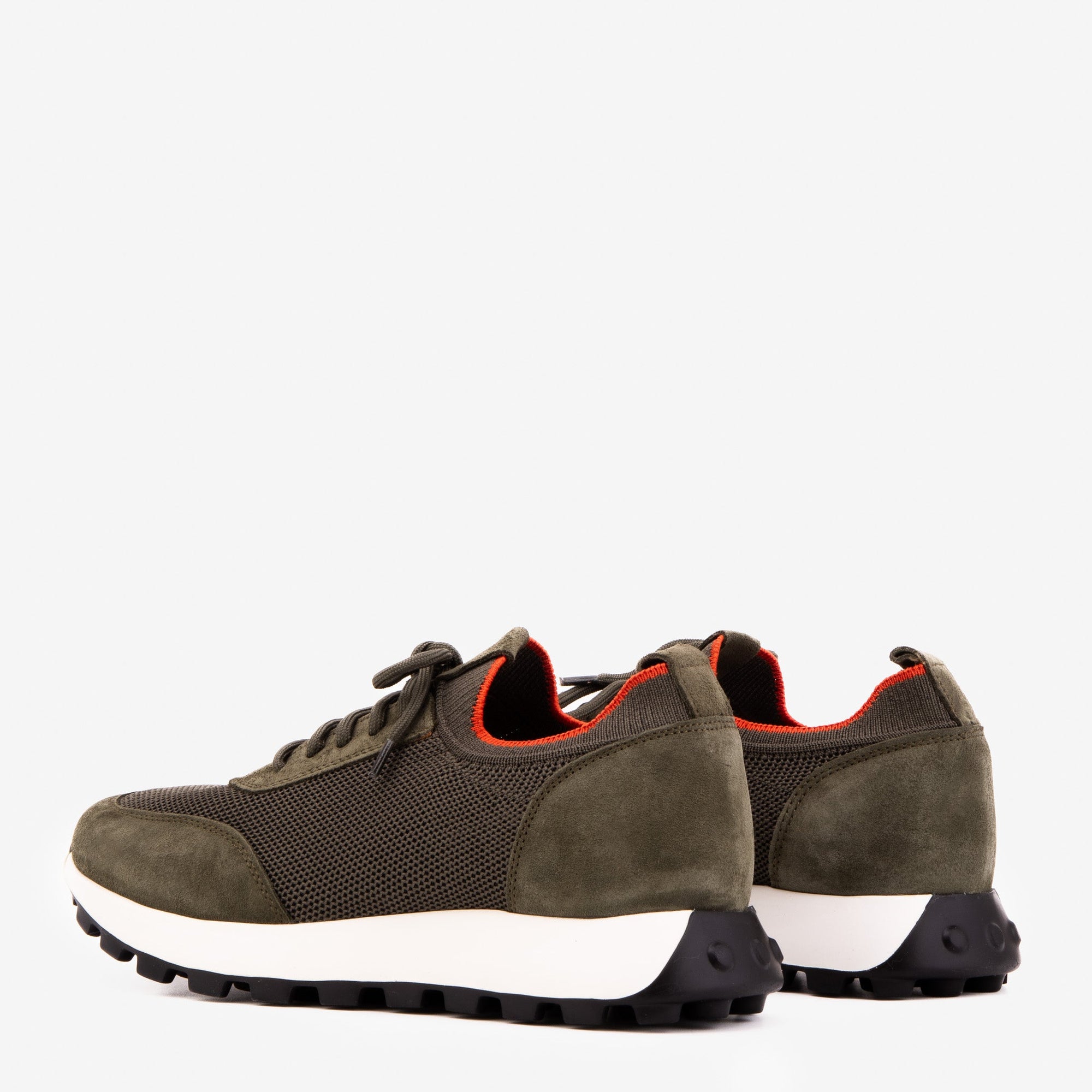 Vinci The Berlin Green Suede Leather Men Sneaker