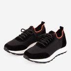 The Berlin Black Suede Leather Men Sneaker