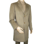Men's CASILA Turkey Top Winter Coat Wool, Cashmere Blend 403140-09 Khaki