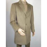 Men's CASILA Turkey Top Winter Coat Wool, Cashmere Blend 403140-09 Khaki