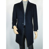 Men's CASILA Turkey Top Winter Coat Wool, Cashmere Blend 403140-14 Navy Blue