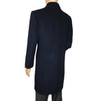 Men's CASILA Turkey Top Winter Coat Wool, Cashmere Blend 403140-14 Navy Blue