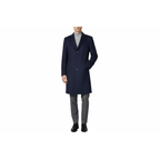 Men's CASILA Turkey Top Winter Coat Wool, Cashmere Blend 403140-14 Navy Blue