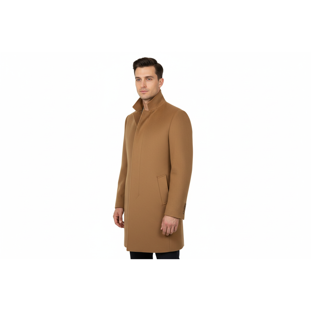Men's CASILA Turkey Top Winter Coat Wool, Cashmere Blend 403230-17 Camel