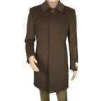 Men's CASILA Turkey Top Winter Coat Wool, Cashmere Blend 403230-19 Brown