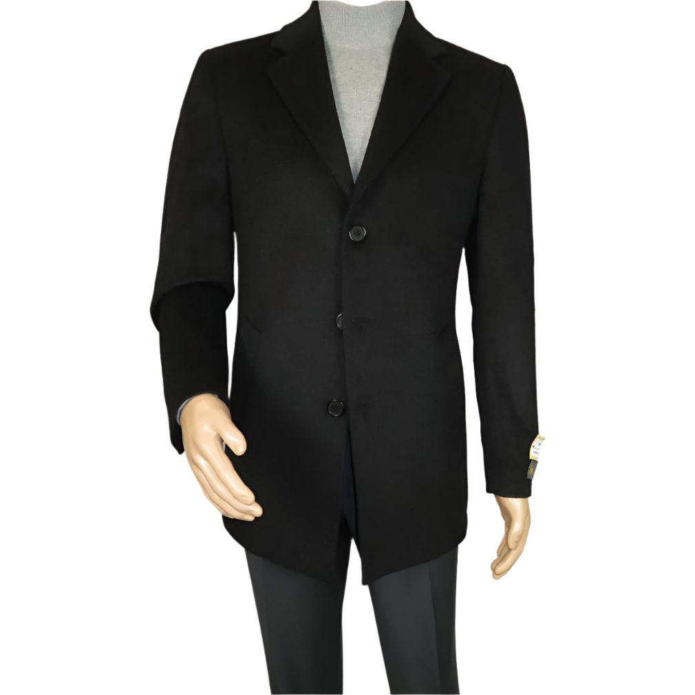 Men's Casila Turkey Top Winter Car Coat Wool, Cashmere 403740-01 Black, Size: 46 US , 56 EU Men's Casila Turkey Top Winter Car Coat Wool, Cashmere 403740-01 Black, Size: 46 US , 56 EU