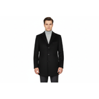 Men's CASILA Turkey Top Winter Car Coat Wool, Cashmere 403740-01 Black