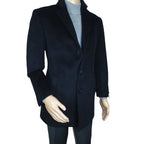 Men's CASILA Turkey Top Winter Car Coat Wool, Cashmere 403740-02 Dark Blue