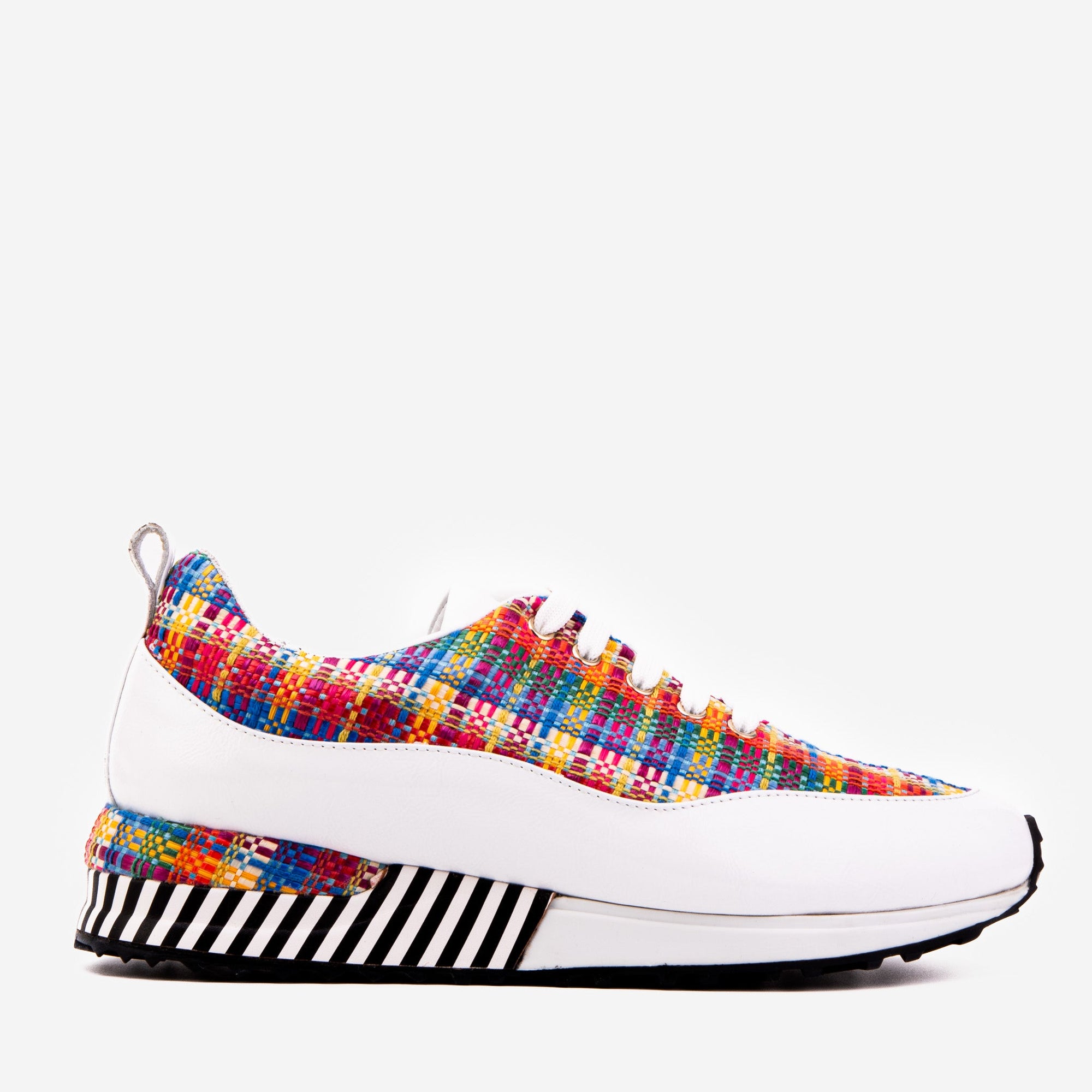 The Valencia White Leather Women Sneaker