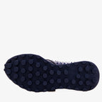 The Obsidian Navy Snake Leather Men Sneaker