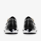 The Torino Black Leather Men Sneaker