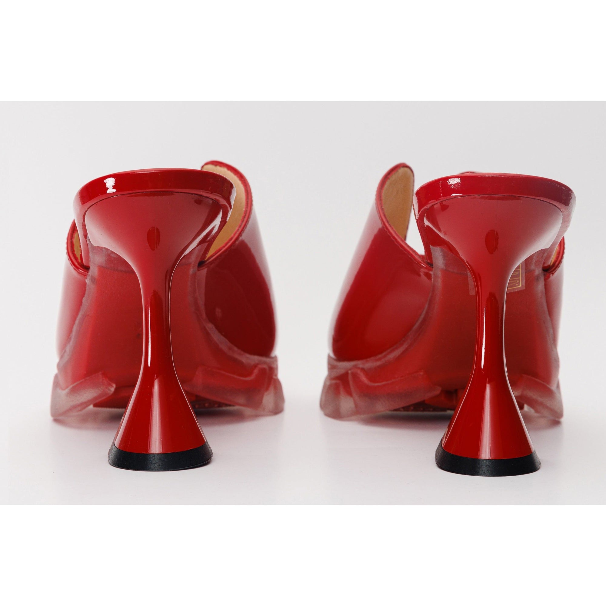 The Caratal Red Patent Leather Women Sandal