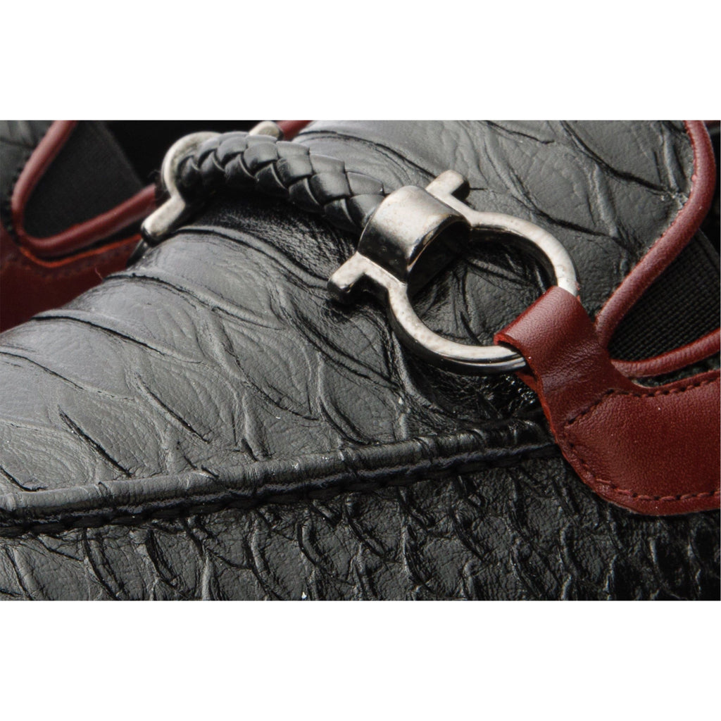 The Milano Black Shoe Bit Loafer Men  Shoe Final Sale!