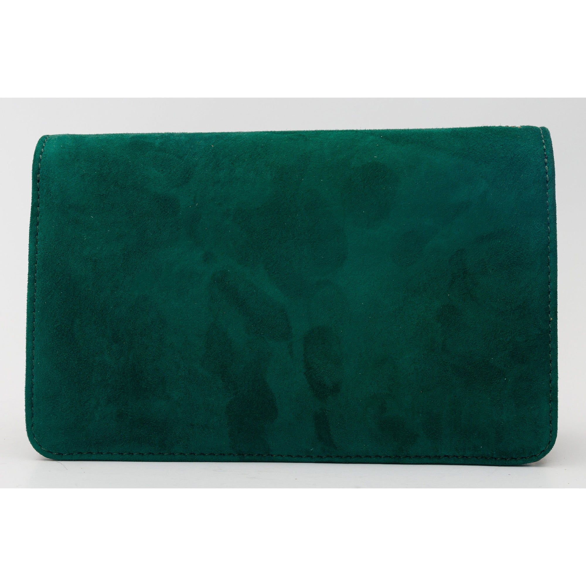 The Palma Green Glitter Leather Handbag