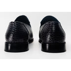 The Mississippi Black Leather Loafer Men Shoe