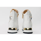 The Infanta High-Top White Spike Leather Men Sneaker Limited Edition